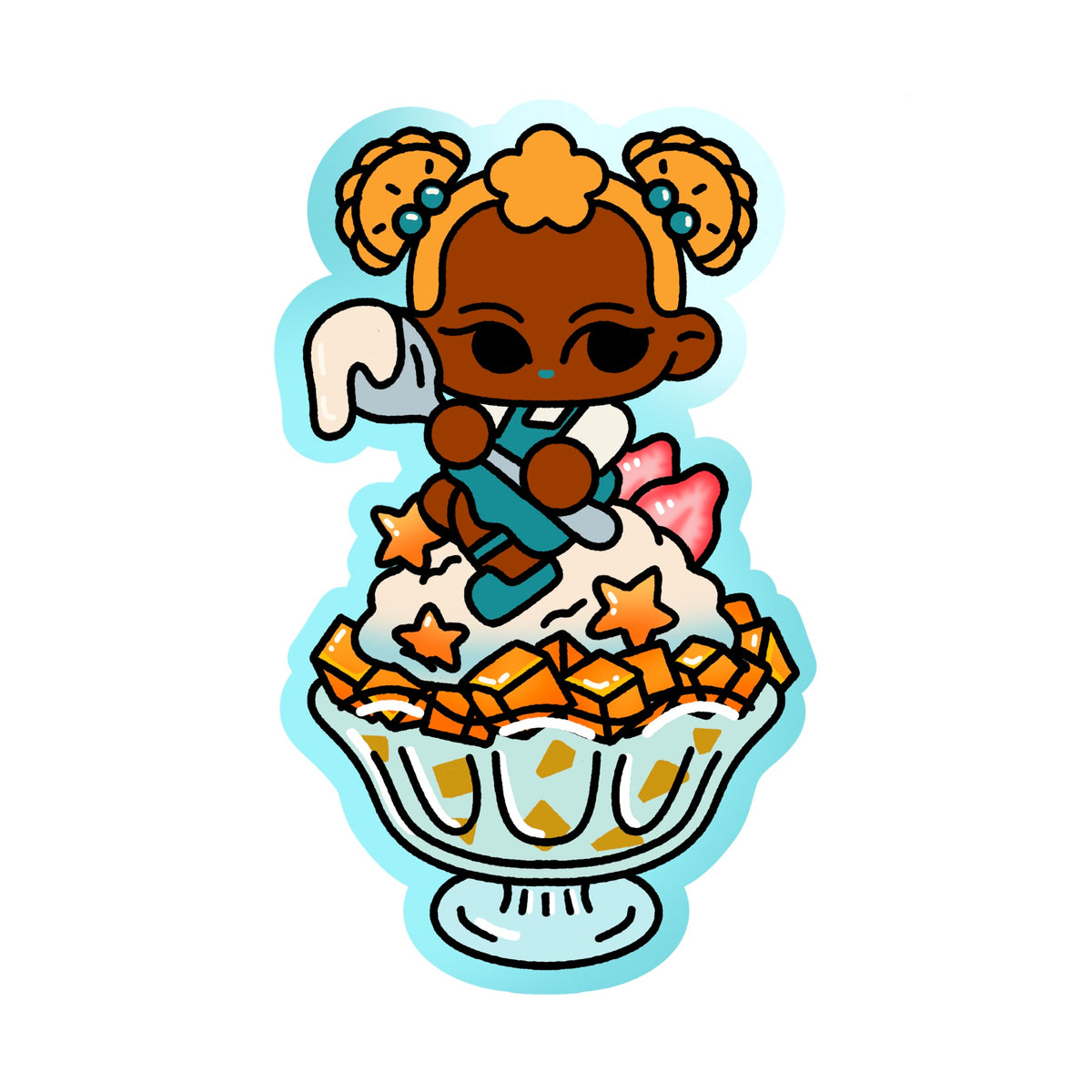 Pretty Parfaits Die-Cut Stickers
