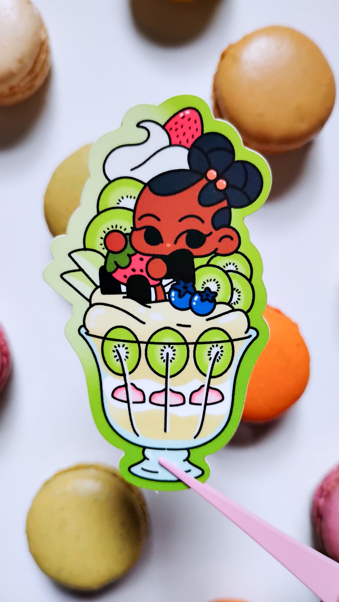 Pretty Parfaits Die-Cut Stickers