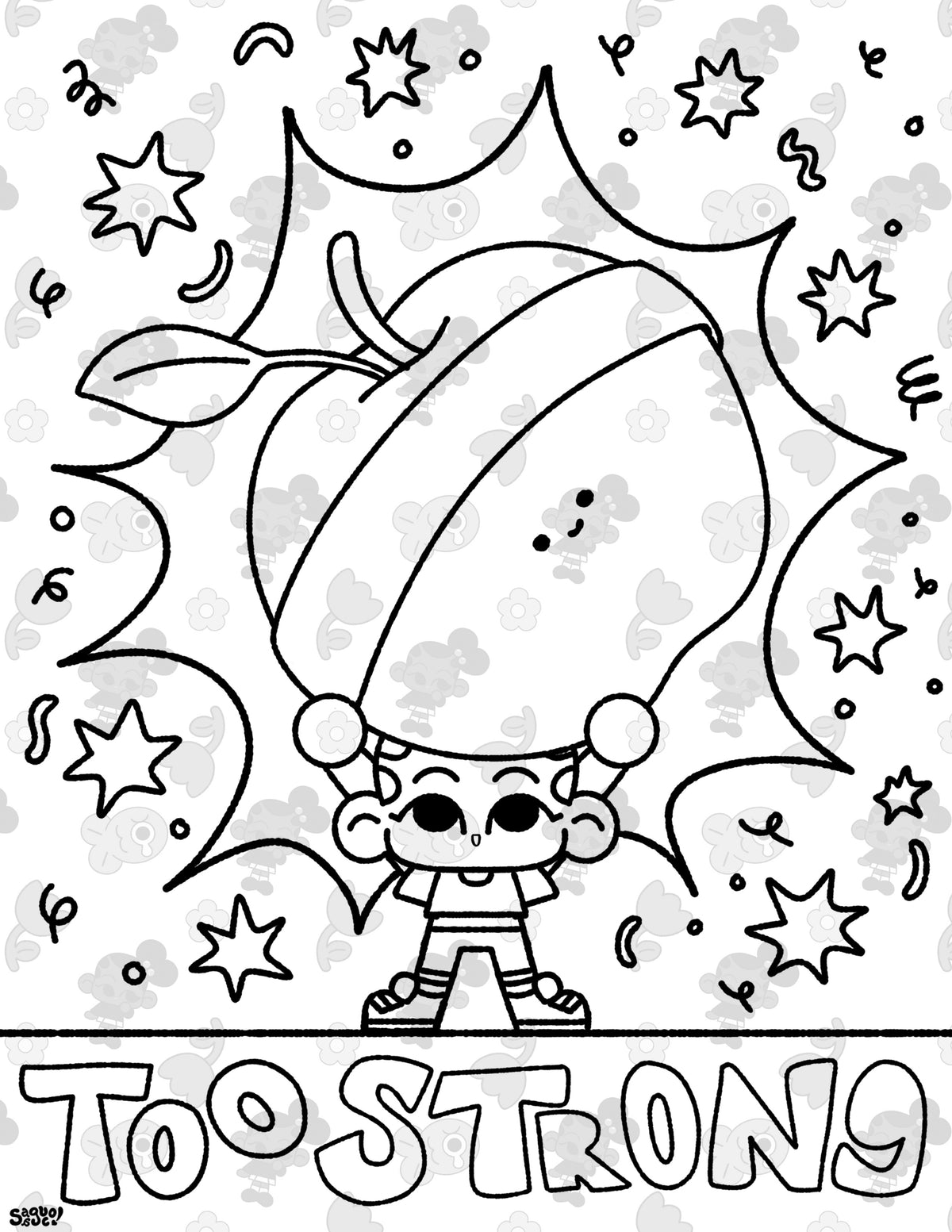 Sporty Girls | Playful Fitness Digital Coloring Pages