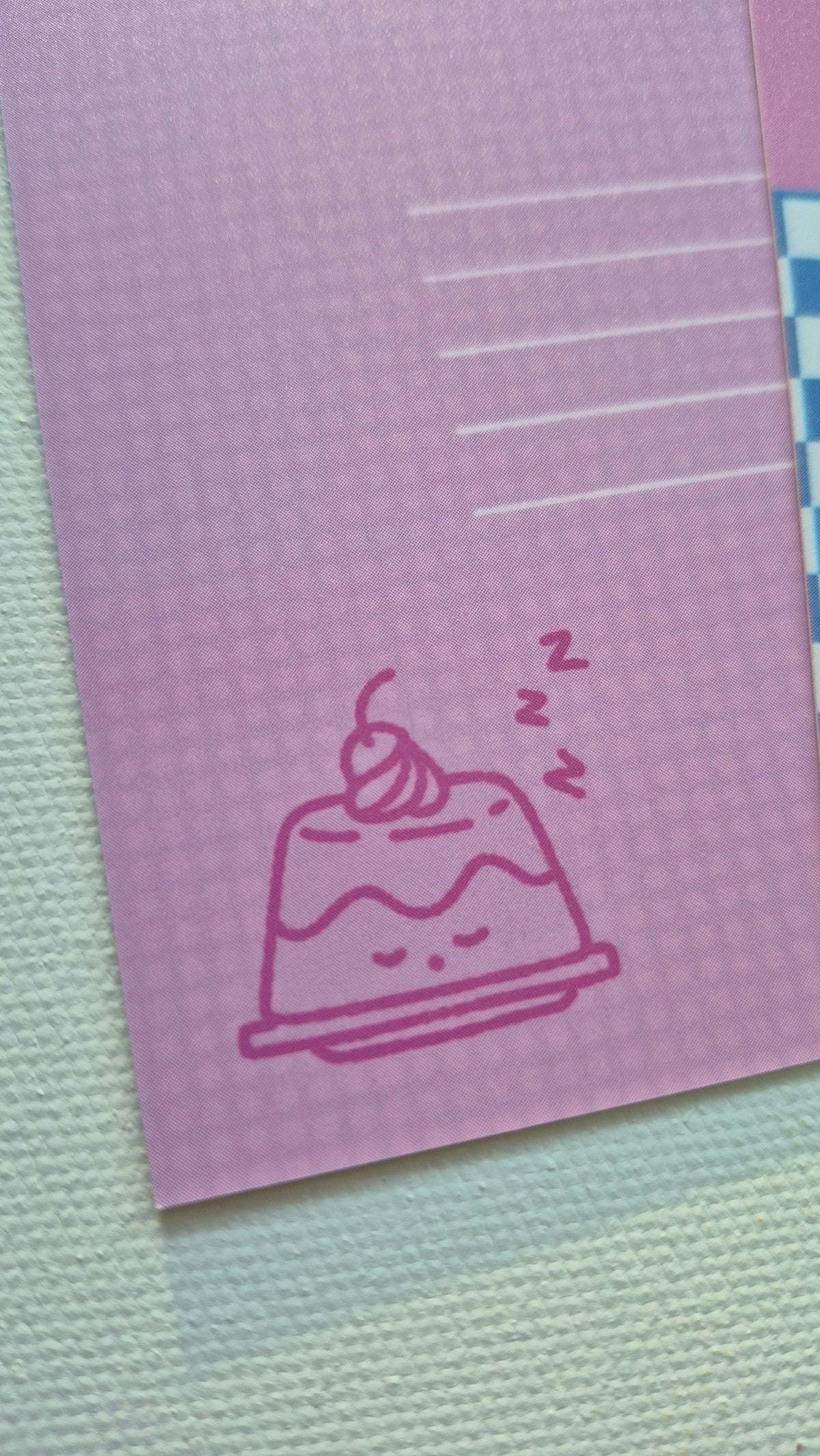 Lunch Raid | Cute Kawaii-Style Playful Food Premium Postcard Illustration