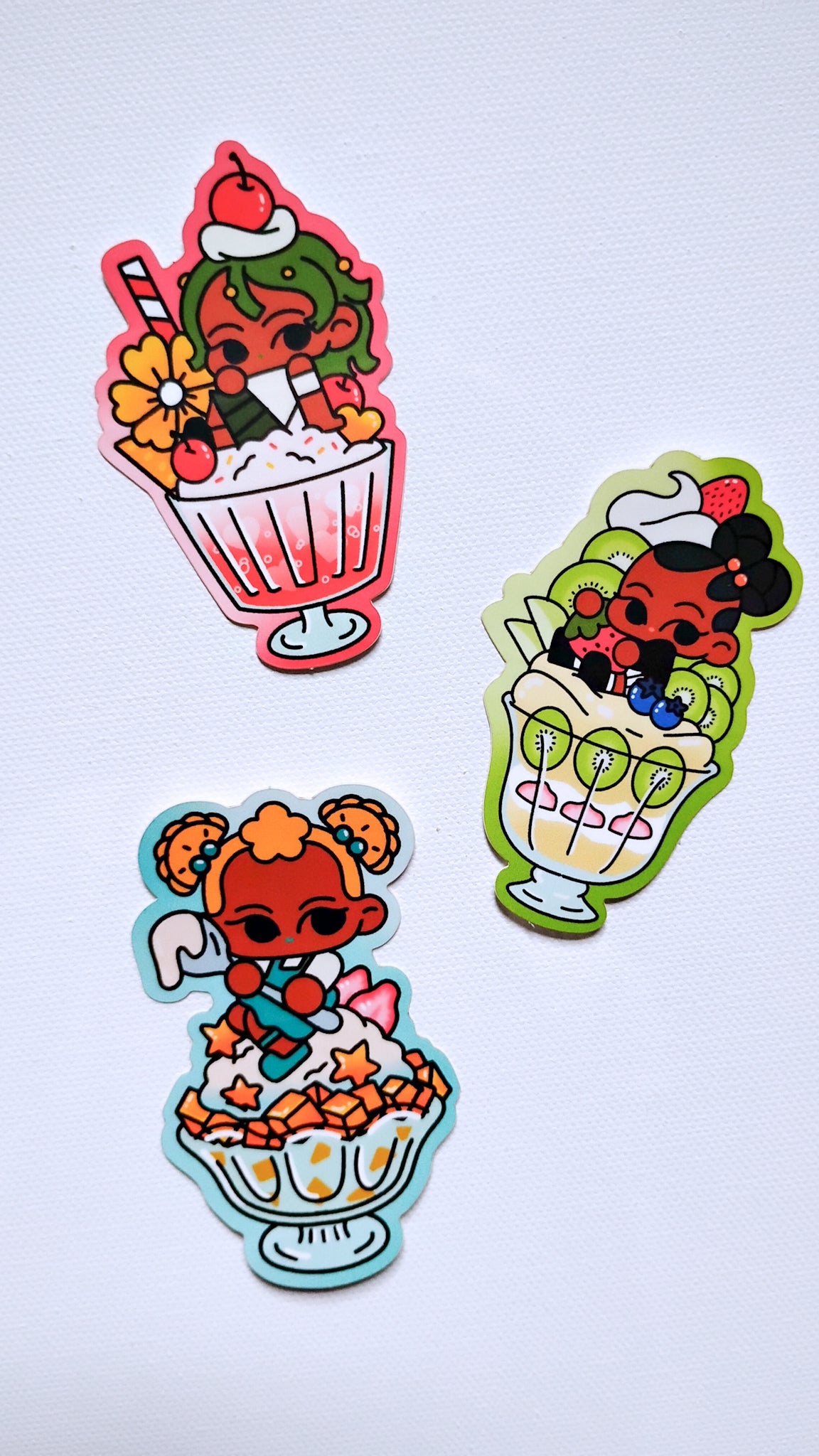 Pretty Parfaits Die-Cut Stickers
