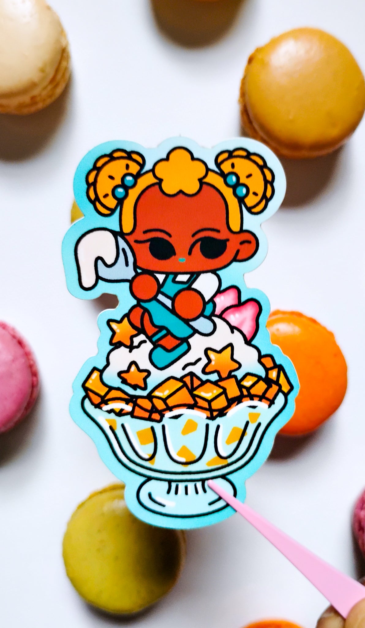 Pretty Parfaits Die-Cut Stickers